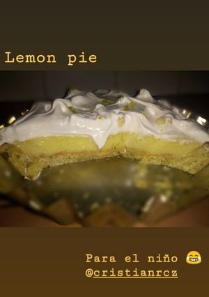 Una foto de Lemon pie 🍋🍰