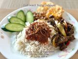 Nasi Lemak Daging Belengas