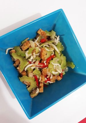 Foto resep Tumis Pare Teri Medan