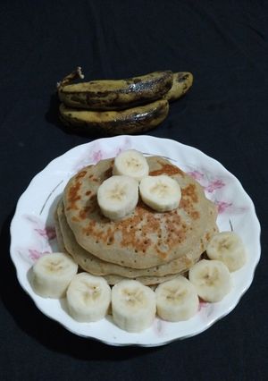 A picture of Banana Pancakes 🥞.