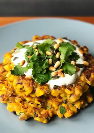 A picture of Sweetcorn Fritters.