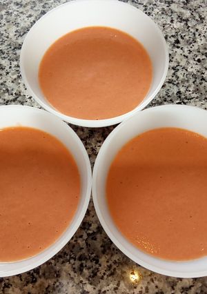 A picture of Cold Chickpea Soup or Cream.