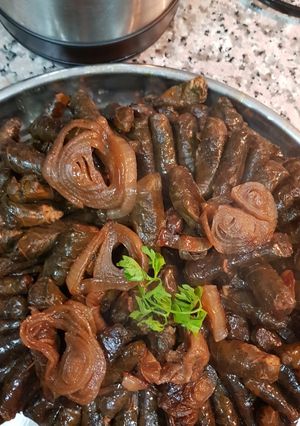 صورة لوصفة ورق عنب حامض ولا اروع