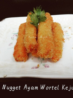 Foto resep Nugget Ayam Wortel dan Keju