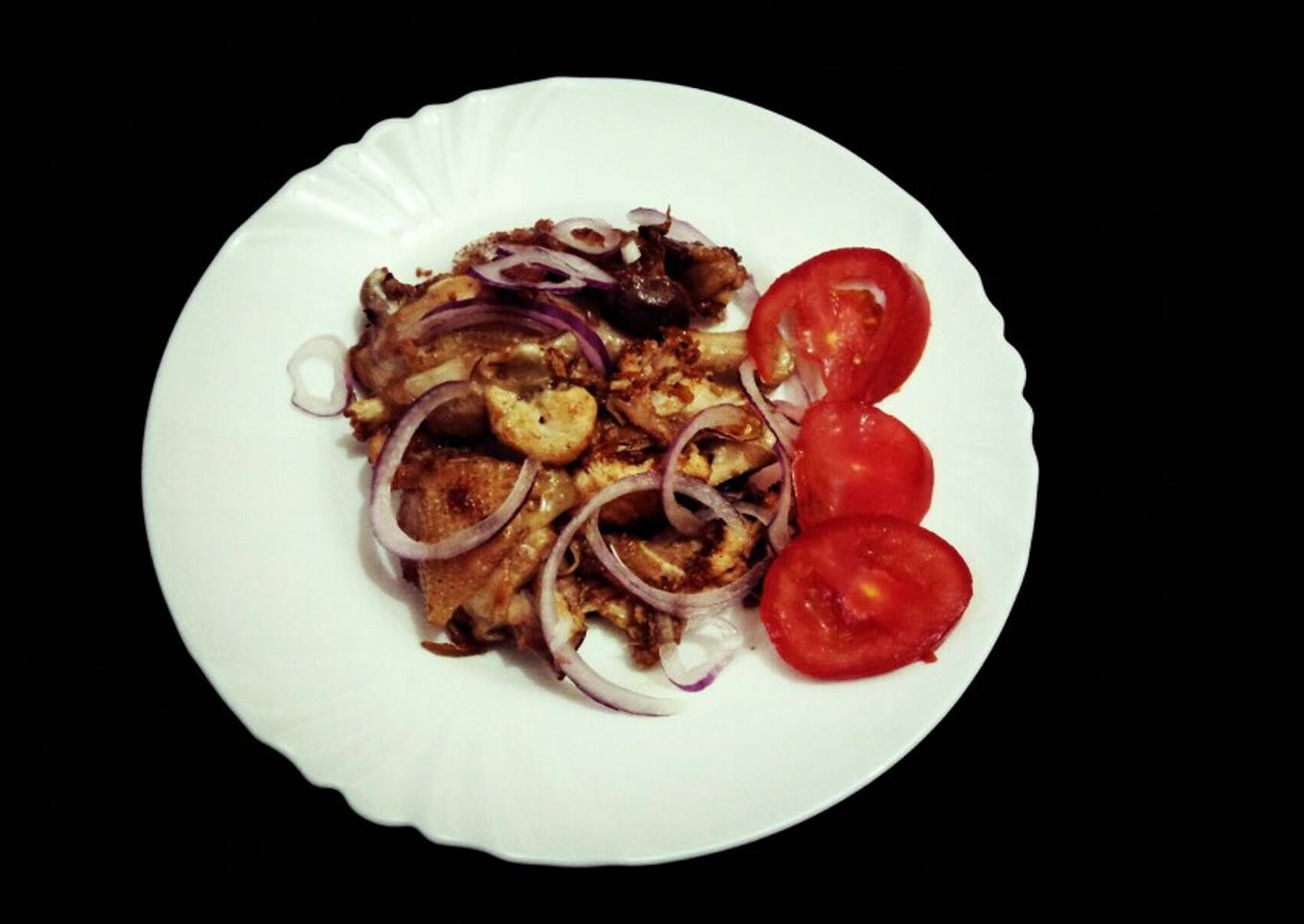 Pan fried chicken