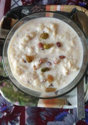 A picture of Rice Kheer.