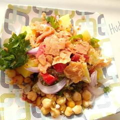 A picture of Chana chaat.