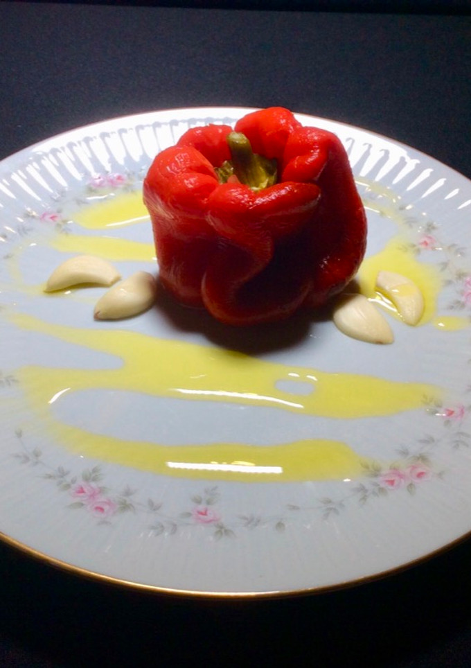 Una foto de Pimientos Rojos Asados