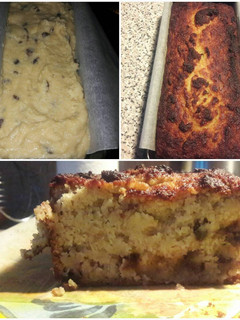 A picture of Robin's No Sugar/Flour Banana Bread.