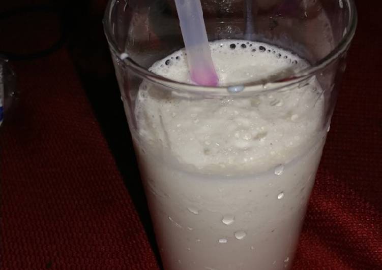 Milkshake básico de vainilla