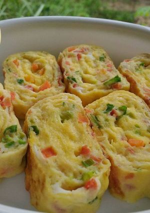 Foto resep MPASI 1Y+ Tamagoyaki Telur Gulung