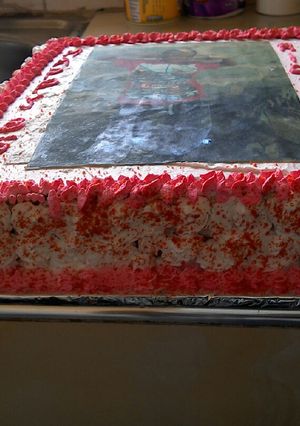 A picture of Yoghurt orange cake.