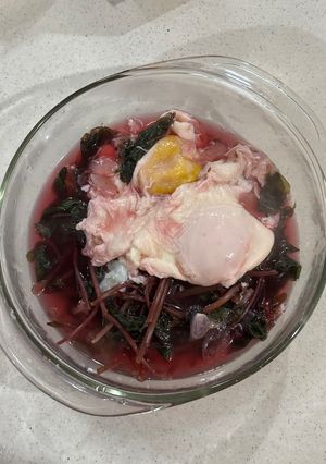 Foto resep Sup Bayam Merah Telur