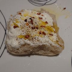A picture of Homemade Goats Cheese Ricotta.