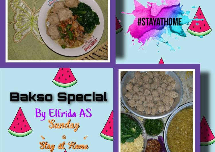 Resep Bakso Special, Lezat