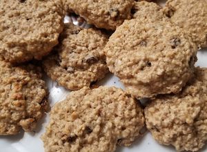 Una foto de Galletas de avena y pasas