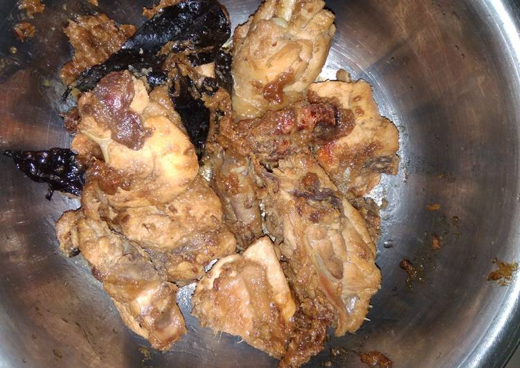 Bacem ayam, tempe & tahu