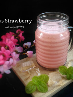 Foto resep Jus Strawberry