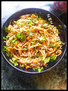 A picture of Vermicelli upma.