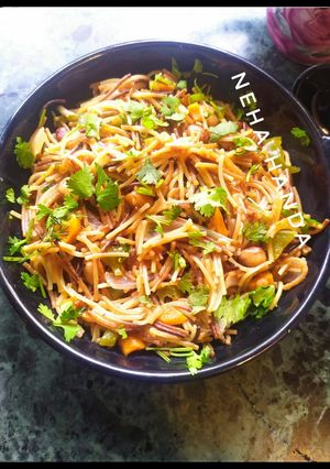 A picture of Vermicelli upma.