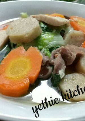 Foto resep Capcay kuah
