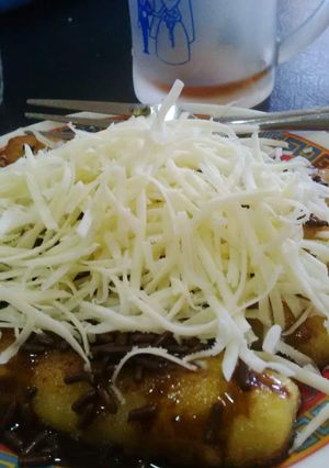 Foto resep Pisang bakar keju sederhana
