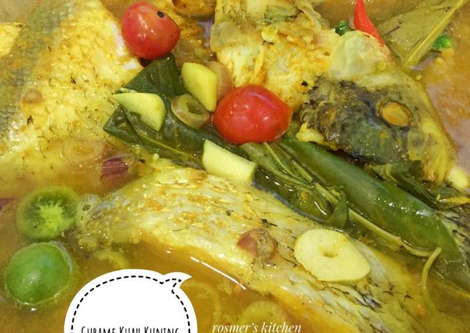 Resep Gurame Kuah Kuning yang Bikin Ngiler