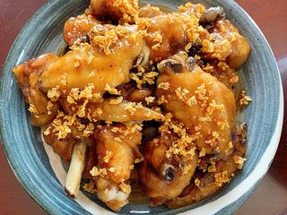 Gà rim mắm tỏi