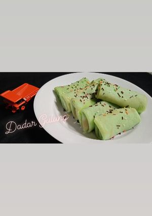Foto resep Dadar gulung pisang meses