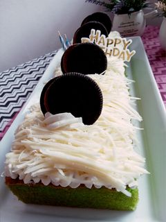 Foto resep Cake potong pandan lembut