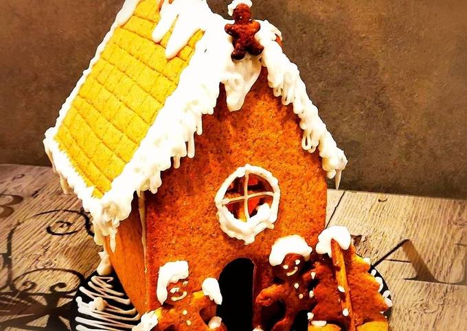 Maison en pain d'épices (Gingerbread house)