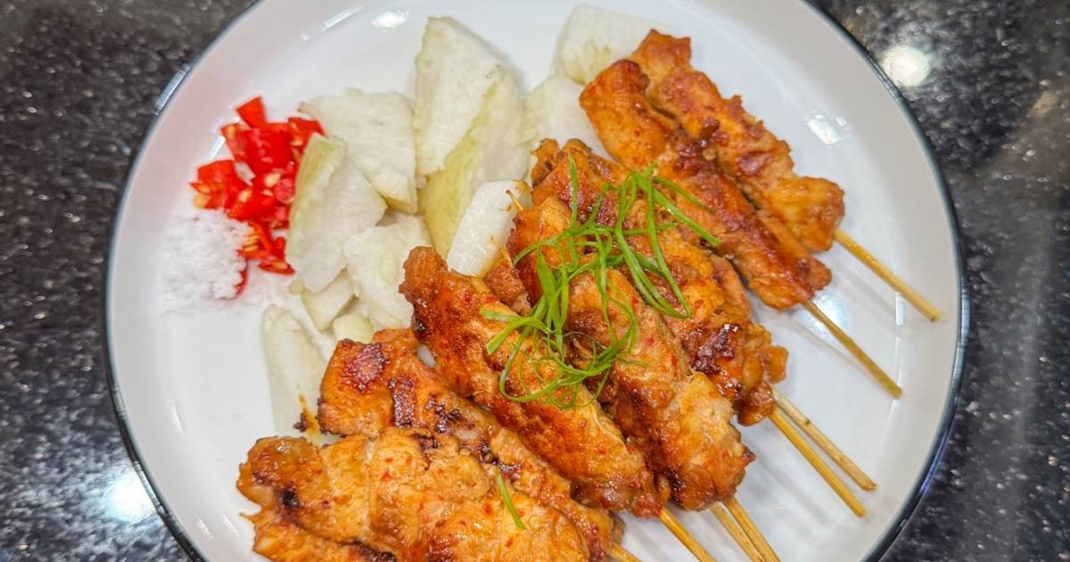Resep Sate Manis Pedas Bali  Inspirasi Bekal Paling Mudah dan Enak