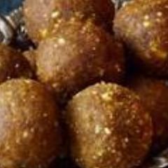 Alsi (Flax seed) ki pinni A picture of Alsi (Flax seed) ki pinni.
