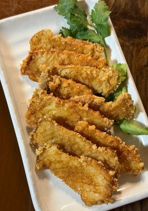 酥炸杏鮑菇排 的食譜成品照片