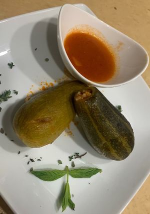 صورة لوصفة محشي كوسا بصوص البندورة