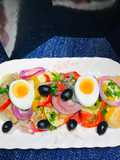 Bacalao al Horno con vegetales!!