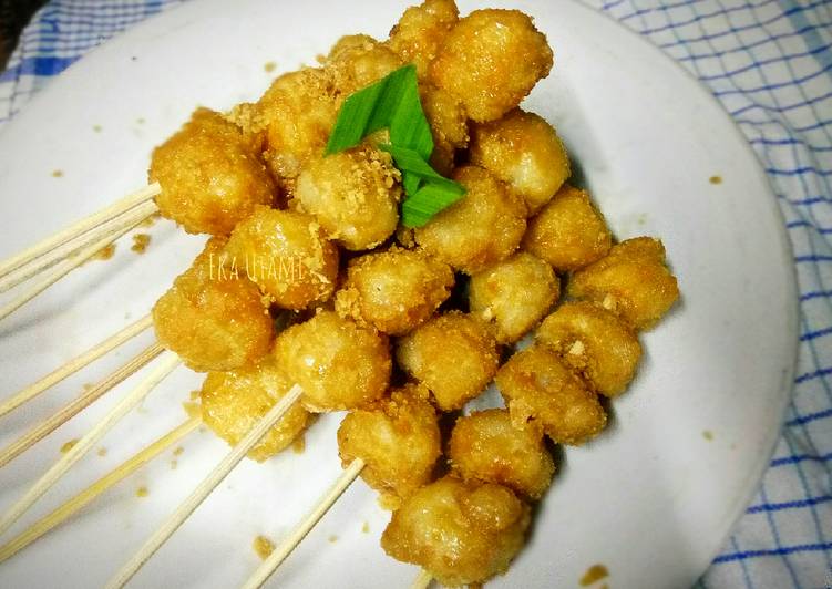 Resep: Sate Gemblong Ala Ala yang Gurih