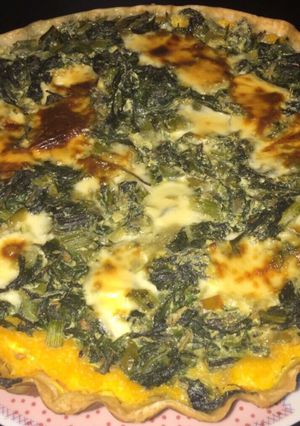 Una foto de Tarta de acelga y zapallo👩🏻🍳