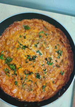 A picture of Veg lasagna.
