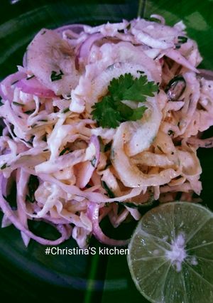 A picture of Vegetable mayo salad.