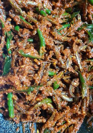 Foto resep Kareng sunti (ikan teri asam sunti)