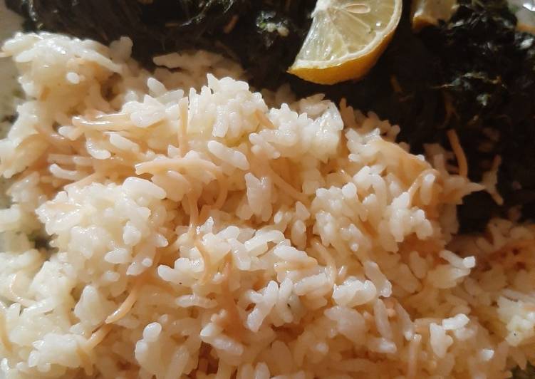 الأرز بالشعيرية