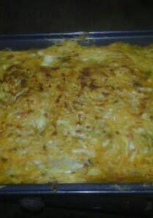 Una foto de Pastel de yuca al horno