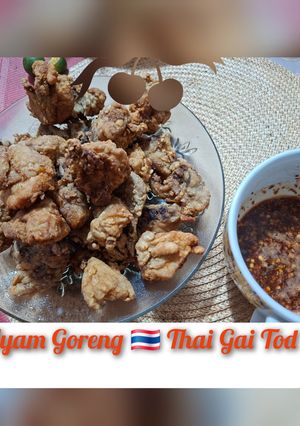 Foto resep Ayam Goreng Thailand [Thai Gai Tod)