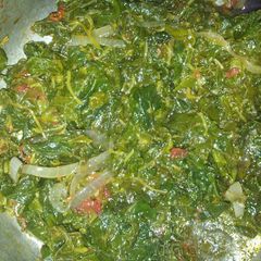 A picture of Managu&terere#theme challange#vegetable.
