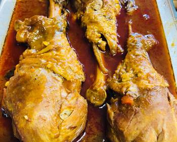 Popular Recipe Root Beer Braised Turkey Drumsticks Delicious