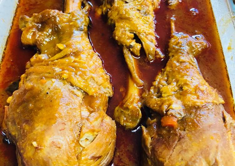 Made by You Root Beer Braised Turkey Drumsticks