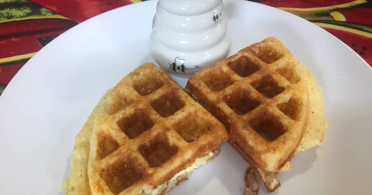 Waffles de yuca Receta de Maria Luisa Aguilar Cookpad