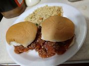 A picture of ground beef sloppy joes