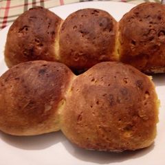 A picture of Lemon flavored scones #authormarathon.